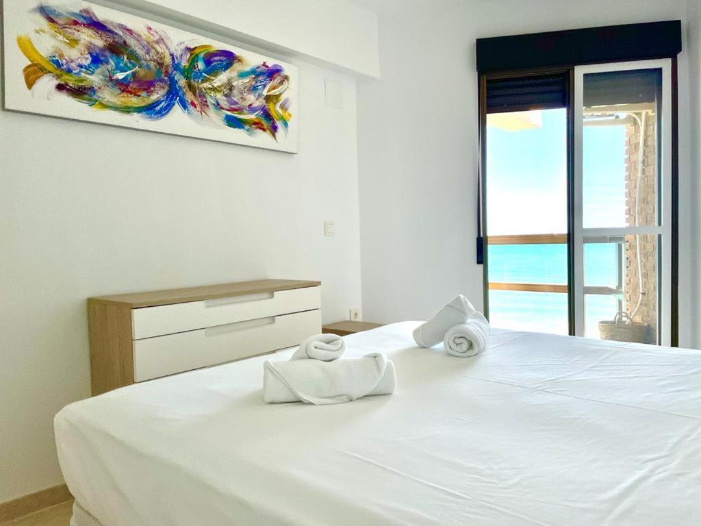 Calpemar 8 Sea View First Line Arenal Beach Esterno foto